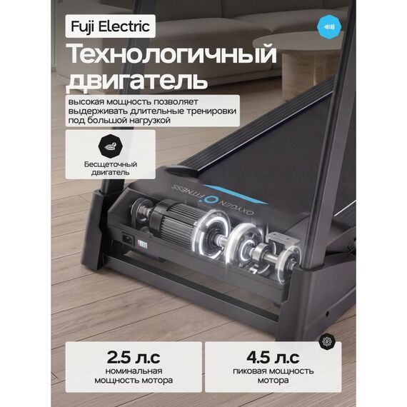 Беговая дорожка Oxygen Fitness HOLMIUM домашняя фотографии
