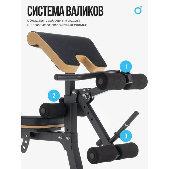 Многофункциональная скамья Oxygen Fitness MONT BLANC домашняя фотографии