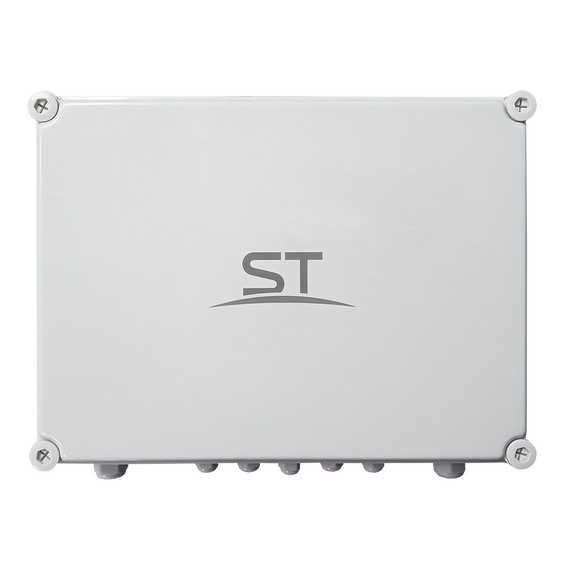 Источник питания ST ST-03/820 POE X (8/2G/120W/AB) AI PoE, AI VLAN, 8 х 10/100 Мбит/с, 2 UpLink х 10/100/1000 Мбит/с, 48 В (±10%), 15 Вт номинально на порт, 30 Вт максимально на порт, 120 Вт суммарно, PoE А+В, 24.0 Гбит/с, watchdog, Extend, пассивное охлаждение, пластик, от -45°С до +55°C, IP67, 380х280х130мм фотографии