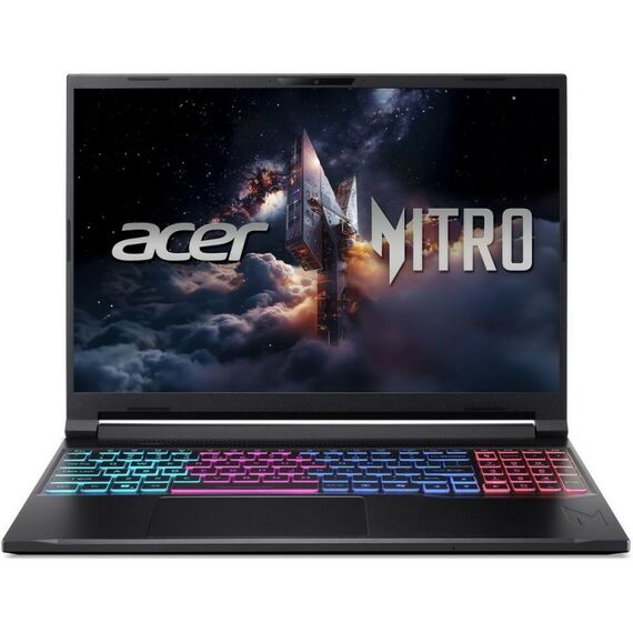 Ноутбук Acer Nitro V 16S ANV16S-71-71MF Intel Core 7 240H, 16Gb (1*16 D5), SSD1Tb, RTX5060 8Gb (85W), 16", IPS, WQXGA, 2560x1600, 180Hz, NoOS, RJ-45, Black, 2.1kg [NH.U28CD.004] фотографии