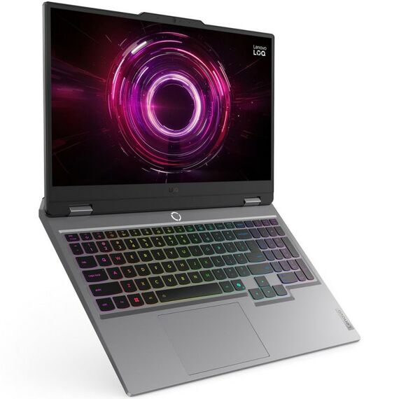 Ноутбук Lenovo LOQ 15AHP10 AMD Ryzen 5 220, 16Gb, SSD512Gb, RTX5050 8Gb (100W), 15.6", IPS, FHD, 1920x1080, 144Hz, NoOS, RJ-45, Luna Grey, 2.4kg [83JG003DPB] фотографии