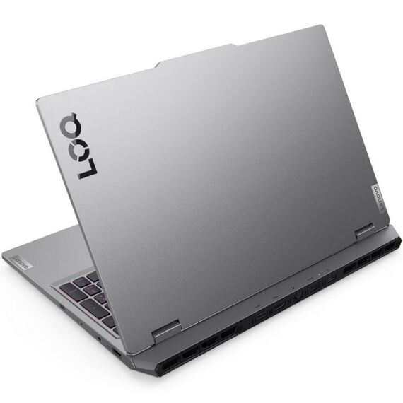 Ноутбук Lenovo LOQ 15AHP10 AMD Ryzen 5 220, 16Gb, SSD512Gb, RTX5050 8Gb (100W), 15.6", IPS, FHD, 1920x1080, 144Hz, NoOS, RJ-45, Luna Grey, 2.4kg [83JG003DPB] фотографии