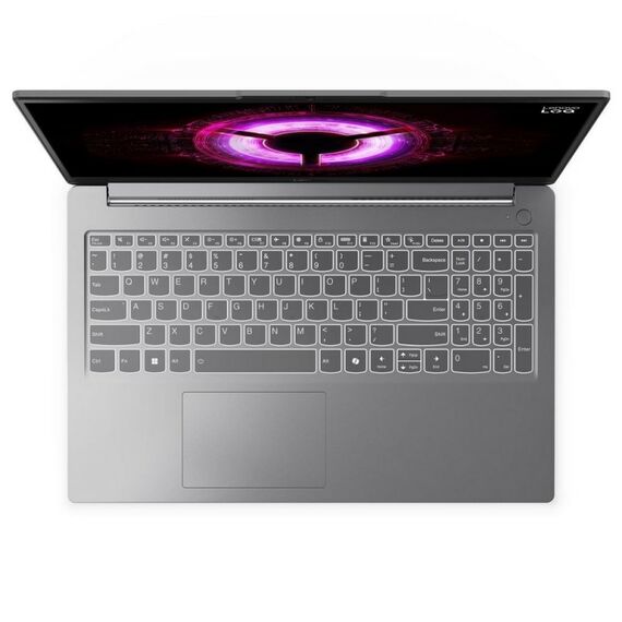 Ноутбук Lenovo LOQ 15ARP10E AMD Ryzen 7 170/16Gb (1*16 D5)/SSD512Gb/RTX4050 6Gb (65W)/15.6"/FHD/1920x1080/144Hz/Win11 (SL English)/RJ-45/Luna Grey/1.8kg [83S0007FUS] фотографии