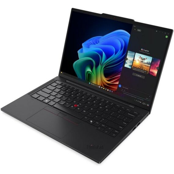 Ноутбук Lenovo ThinkPad T14s Gen 6 Intel Core Ultra 7 258V, 32Gb (soldered D5), SSD512Gb, UMA, 14", IPS, WUXGA, 1920x1200, 60Hz, Win11Pro, Black, 1.28kg [21QX000MUS] фотографии