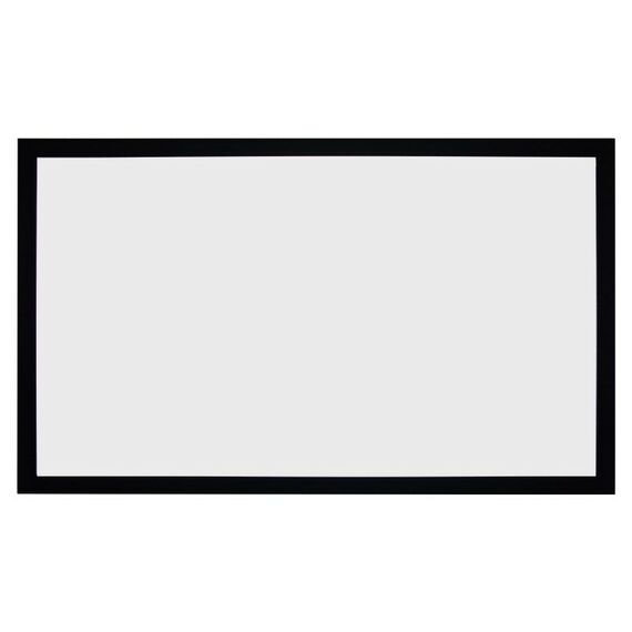 Экран Lumien Cinema Home 260х450 см (раб.область 244х434 см) (196") Matte White, алюминиевая рама обтянутая черным бархатом 16:9 [LCH-100131] фотографии