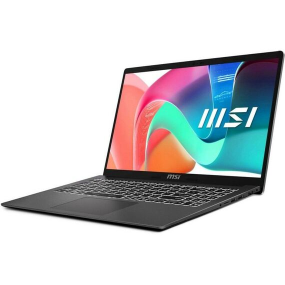 Ноутбук MSI Modern 15 F1MXG-1279XRU Intel Core 5 120U/16Gb (2*8 D5)/SSD512Gb, 15.6", IPS, FHD, 1920x1080, 60Hz, NoOS, RJ-45, Platinum Gray, 1.7kg [9S7-15S111-1279] фотографии