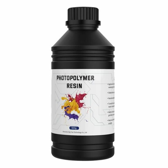Смола к 3D пинтеру BIQU ABS Resin Gray 500ML [1060000575] фотографии