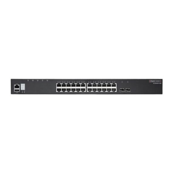 Коммутатор Edge-corE ECS4620-28T 24 x GE + 2 x 10G SFP+ ports + 1 x expansion slot (for dual 10G SFP+ ports) L3 Stackable Switch, w/ 1 x RJ45 console port, 1 x USB type A storage port, RPU connector, fan-less design, Stack up to 4 units фотографии