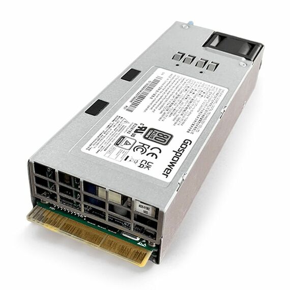 Блок питания серверный Gospower G1302-2200WNA CRPS 2200W Redundant module (73.5*40*185мм), 80+ Titanium, рабочая температура 0 °C…+50 °C, AC/HVDC, DC Vout: +12В и +12В sb, OEM [CRPS2200-AH] фотографии