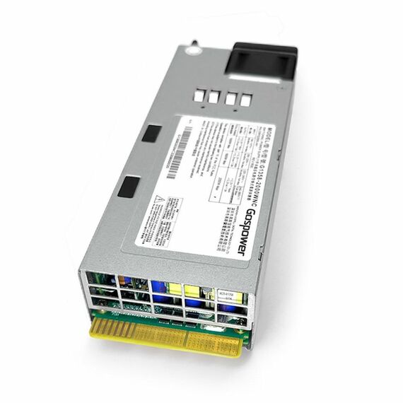 Блок питания серверный Gospower G1358-1600WNAA CRPS 1600W Redundant module, ШВГ=73.5*39*185мм, 80+ Titanium, Input 90-264Vac or HVDC (180-300V), OEM [CRPS1600-AH] фотографии