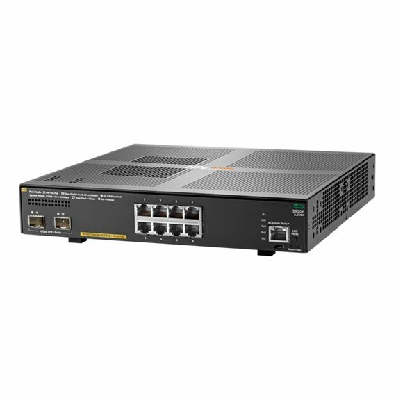 Коммутатор HPE Aruba 2930F 8G PoE+ 2SFP+ Switch [JL258A] фотографии