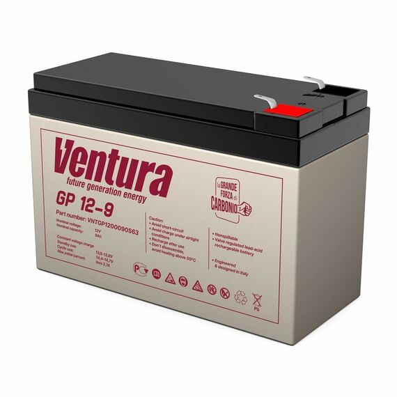 Батарея для ИБП Ventura GP 12-9 12В 9Ач [VNTGP1200090S63] фотографии