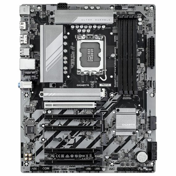 Материнская плата GigaByte B860 DS3H Soc-1851, Intel B860, 4xDDR5, ATX, AC`97 8ch(7.1), 2.5Gg, RAID, HDMI, DP фотографии