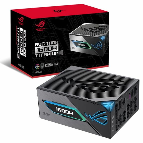 Блок питания ПК Asus ROG-THOR-1600T3-GAMING /PSU CE+UK [90YE00V1-B0NA00] фотографии