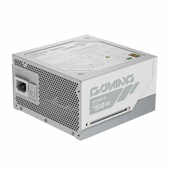 Блок питания ПК GigaByte GME750GM PG5 ICE 750W белый, 80Plus Platinum, полностью модульный, PCIe Gen 5.1, ATX 3.1 compatible [GP-GME750GM PG5 ICE] фотографии