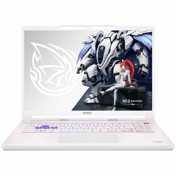 Ноутбук MSI Crosshair A16 HX MLG Edition E8WFK-090XRUY AMD Ryzen 9 8940HX/16Gb (2*8 D5)/SSD1Tb/RTX5060 8Gb (115W)/16"/IPS/WQXGA/2560x1600/240Hz/NoOS/RJ-45/White/2.3kg [9S7-265L54-090] фотографии