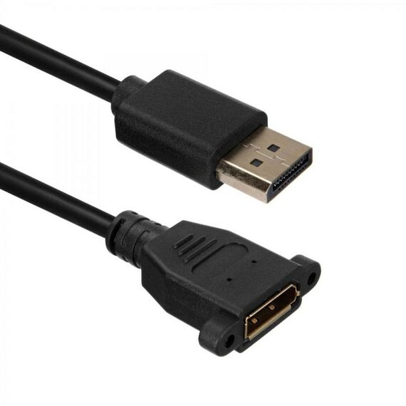 Кабель ACD ACD-DDPF2-30B DisplayPort 1.2, DP extension, Golden Plated, 20m/20f, Черный, 3м, (742514) фотографии