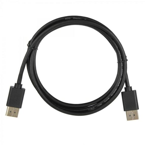 Кабель ACD ACD-DDPM2-18B DisplayPort 1.2, Golden Plated, 20m/20m, черный, 1.8м фотографии