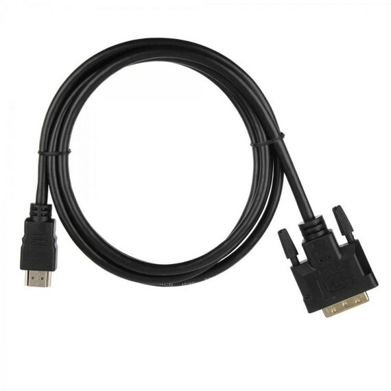 Кабель ACD ACD-DHDM1-18B HDMI 1.4, Golden Plated, 19m/25m, HDMI-DVI, черный, 1.8м фотографии
