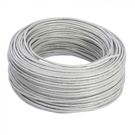 Кабель ACD ACD-LBU5E-1HA Cat5e UTP 24AWG 4Pair Solid type 0.50мм CCA(25%), PVC, 100м, бухта, серый фотографии