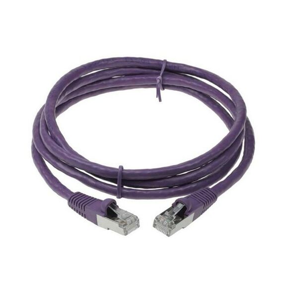 Патч-корд ACD ACD-LPS6AZ-10P Cat6a, SSTP, 26AWG, 4Pair, CU, LSZH, Пурпурный, 1м фотографии