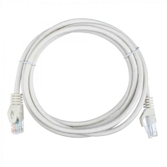 Патч-корд ACD ACD-LPU5C-20W Cat5e UTP 24AWG 4Pair, 7/0.18мм CU, белый, 2.0м фотографии