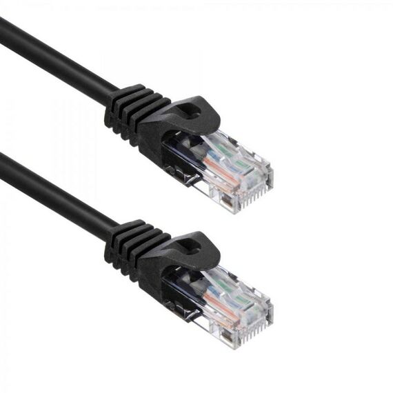 Патч-корд ACD ACD-LPU5C-30B Cat5e UTP 24AWG 4Pair, 7/0.18мм CU, черный, 3.0м фотографии