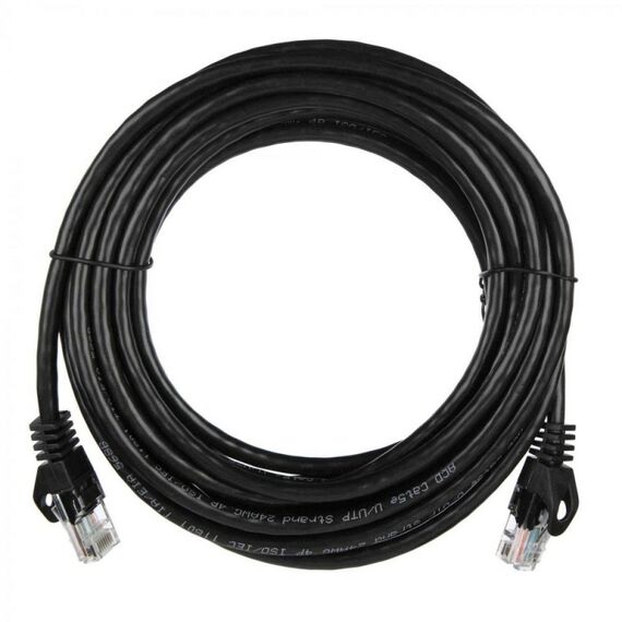 Патч-корд ACD ACD-LPU5C-50B Cat5e UTP 24AWG 4Pair, 7/0.18мм CU, черный, 5.0м фотографии