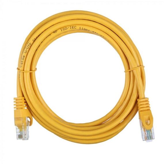 Патч-корд ACD ACD-LPU5E-30Y Cat5e UTP 24AWG 4Pair, 7/0.18мм CCA Желтый, 3.0м фотографии