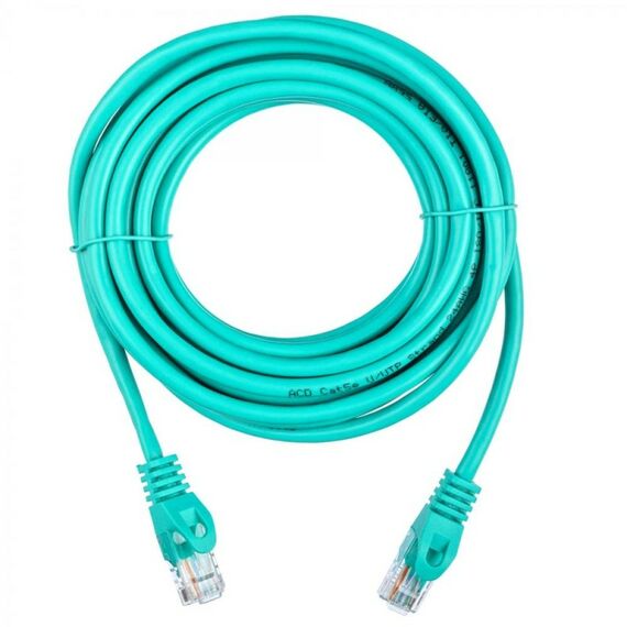 Патч-корд ACD ACD-LPU5E-50G Cat5e UTP 24AWG 4Pair, 7/0.18мм CCA Зеленый, 5.0м фотографии