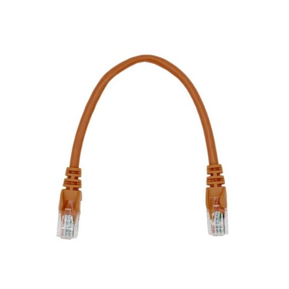 Патч-корд ACD ACD-LPU6Z-5DN Cat6, UTP, 26AWG, 4Pair, CU, LSZH, Коричневый, 0.5м фотографии