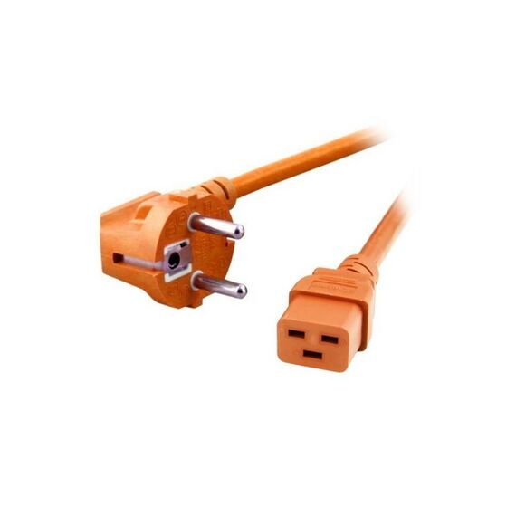 Кабель питания ACD SUPER HEAVY DUTY 3*2,5 S22C19 Schuko - C19, 16А, оранжевый, 2.0 м [ZJE-002] фотографии