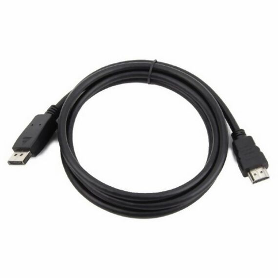 Кабель DisplayPort-HDMI Cablexpert CC-DP-HDMI-6 20M/19M, 1.8м, черный, экран, пакет фотографии