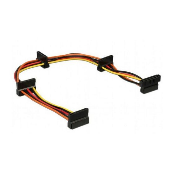 Кабель питания SATA Cablexpert CC-SATAMF-03 4x15pin(M)/15pin(F), 40см фотографии