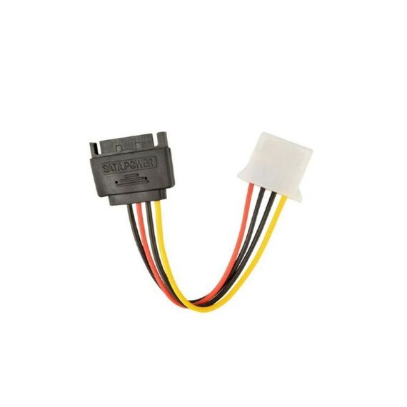 Кабель питания SATA Cablexpert CC-SATA-PS-M 15см, sata 15pin/molex 4pin, пакет фотографии