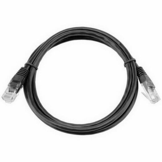 Патч-корд Cablexpert PP12-3M/BK UTP, кат.5e, 3м, литой, многожильный, черный фотографии