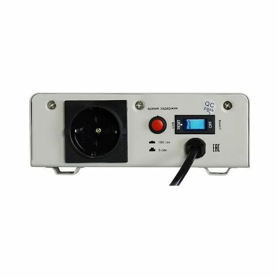 Стабилизатор PowerMAN AVS 500S вх.140-260V, вых.220V±8%, 500VA, 1 розетка Euro фотографии