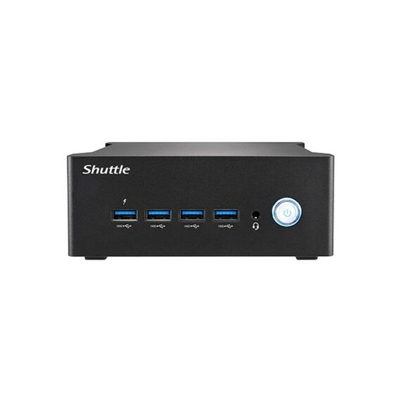 Мини ПК Shuttle NT10H Intel Ultra5 125H, 2 x DDR5 SODIMM, no SSD, 120w PSU, VESA [77R-NT10H-001-SHU04-MDG] фотографии
