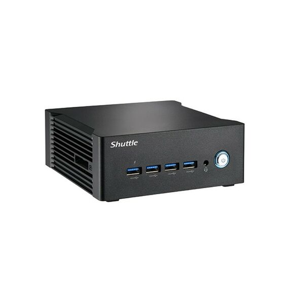 Мини ПК Shuttle NT10H Intel Ultra5 125H, 2 x DDR5 SODIMM, no SSD, 120w PSU, VESA [77R-NT10H-001-SHU04-MDG] фотографии