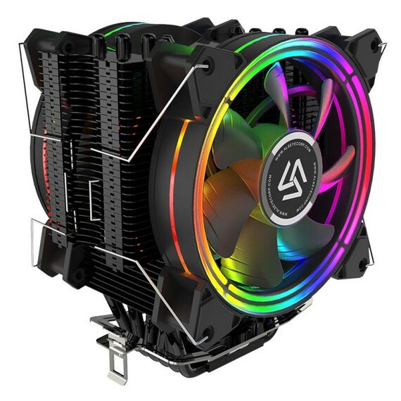 Вентилятор ALSEYE H120D Universal TDP 200W, Heat Pipe:6mm*6pcs, 800-2000RPM, 11.6-35.3dB(A), RGB, RTL [AS.01.02.0009] фотографии