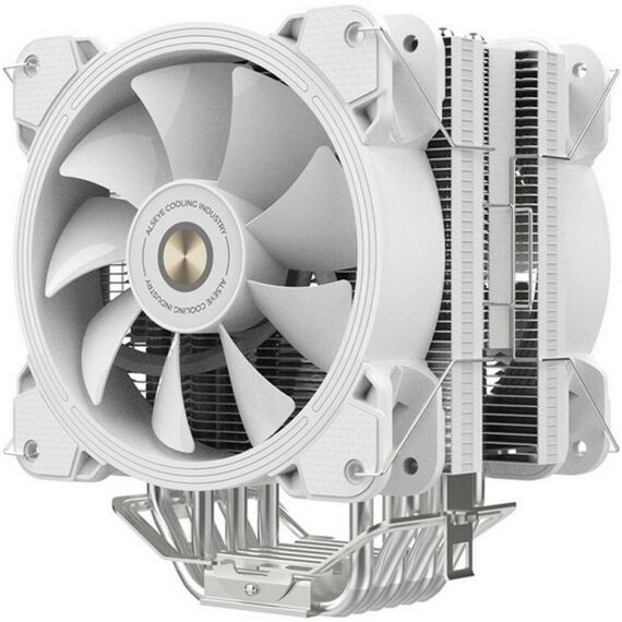 Вентилятор ALSEYE H120D white, TDP: 200W, Product Dimensions:123x154x106mm, Heatsink Dimensions:154x123x58mm, Heatsink Weight:518g, Heat Pipe:O6mmx6pcs, Fan Dimensions:120x120x25mm, (875842) [AS.01.02.0018] фотографии
