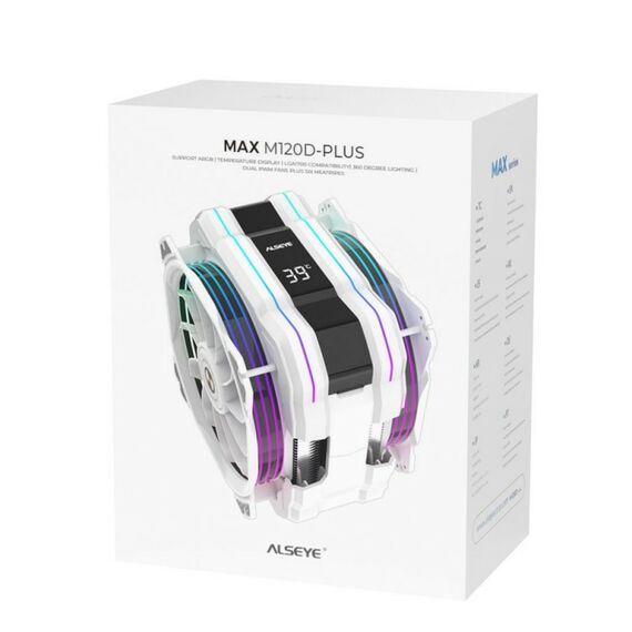 Вентилятор ALSEYE M120D-W-Plus Dimensions: 120x120x25mm, Voltage: DC 12V, Current:333MA, (875675) [AS.01.01.0043] фотографии