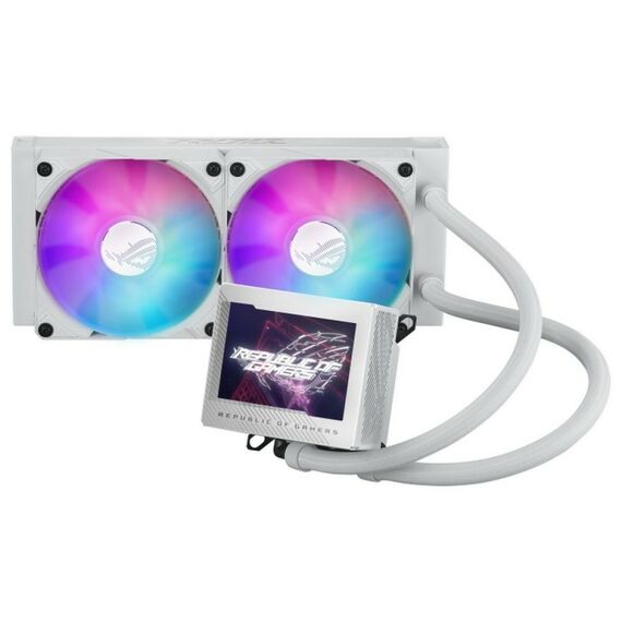 Жидкостная система охлаждения Asus ROG RYUJIN III 240 ARGB WHT AIO COOLER, ASETEK, EMMA, ARGB [90RC00K2-M0UAY0] фотографии