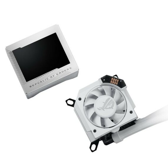 Жидкостная система охлаждения Asus ROG RYUJIN III 240 ARGB WHT AIO COOLER, ASETEK, EMMA, ARGB [90RC00K2-M0UAY0] фотографии
