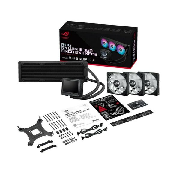 Жидкостная система охлаждения Asus ROG RYUJIN III 360 ARGB EXTREME [90RC0131-M0EAY0] фотографии