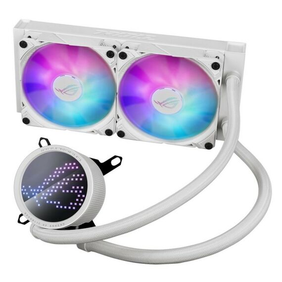 Жидкостная система охлаждения Asus ROG RYUO III 240 ARGB WHT AIO COOLER, ASETEK, EMMA, ARGB, AURA, WHT [90RC00J2-M0UAY0] фотографии