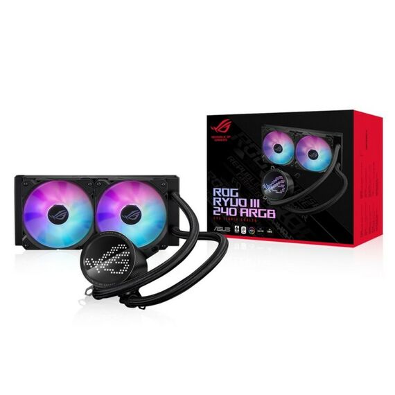 Жидкостная система охлаждения Asus ROG RYUO III 240 ARGB AIO COOLER, ASETEK, EMMA, ARGB, AURA [90RC00J1-M0UAY0] фотографии