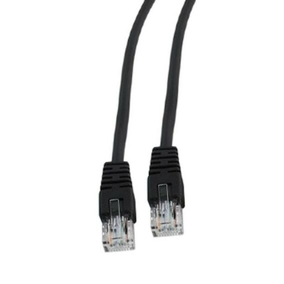 Патч-корд UTP Cablexpert PP12-0.5M/BK кат.5e, 0.5м, литой, многожильный, черный фотографии