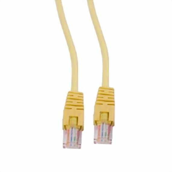 Патч-корд Cablexpert PP12-2M/Y UTP, кат.5e, 2м, литой, многожильный, желтый фотографии