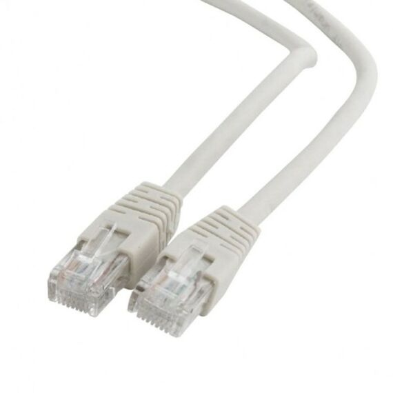 Патч-корд UTP Cablexpert PP6U-1M кат.6, 1м, литой, многожильный, серый фотографии